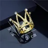 Ganze kleine Metallkrone für Jungen Mädchen Baby Geburtstag Abschlussball Tiaras Perlen Haarschmuck Baby Kuchen Ornamente Kopf Accessoires8093895