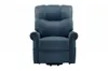 Amerikaanse voorraad grijze elektrische lift liggende stoel comfortabele stof verstelbare kracht fauteuil stoel enkele sofa thuis lounge stoel W22318490