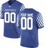 College NCAA Kentucky Wildcats Piłka nożna 24 Chris Rodriguez Jr Jersey 3 Terry Wilson 10 Asim Rose Jr 6 Josh Ali 89 Allen Dailey