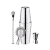 BotiqueBartender Set pour barmen professionnels et bars familiauxEnsemble de 5 pièces d'outil de barman Boston Cocktail Shaker T2005234091971