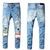 Mäns jeans mode mager herrar raka smala elastiska jean män cyklist manlig stretch denim byxor klassiska byxor jeans storlek 28-40