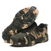 Camouflage assurance du travail hommes respirant tête en acier anti-perçage sécurité femmes chaussures de travail antidérapantes résistantes à l'usure Y200915