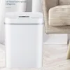 Smart Trash Can Sensore wireless Bidone della spazzatura automatico Bidone della spazzatura senza contatto Bagno Wc Pattumiera Cucina Bidone dei rifiuti domestici Y200429