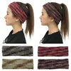 タイ染料ニットヘアバンドファッションかぎ針編みヘッドバンド冬用暖色ウールのかぎ針編み髪の女の子ヘッドラップスカーフターバンパーティーBOURRRRA3717