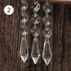 10 pezzi di cristallo acrilico a forma di cristallo ghirlanda lampadario appeso decorazioni per feste decorazioni per matrimoni per tavoli C01257248073