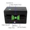 Xprinter 4 بوصة طابعة تسمية الشحن الحرارية متوافقة مع الهاتف المحمول والكمبيوتر لا حاجة إلى حبر وشريط