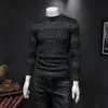 Męskie swetry moda w stylu koreański SWEATER ROPA de Hombre Jersey Navidad Men Autumn Okrągła szyja pullover pull homme1 olga22