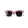 Fashion Kids leopard splicing color Square frame sunglasses 2021 children Uv protection sunglass boys girls cool beach glasses A575372593