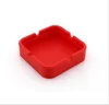 Eco Friendly Silicone Ashtray High Temperature Heat Resistant Colorful Premium Silicone Rubber Cigarette Holder Tray for Home