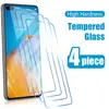 4 pezzi di vetro temperato per Huawei P 40 30 20 Pro Lite E 2020 5G 2022 protezione dello schermo vetro protettivo per Smart S Z