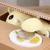 Panda Coin Box Kids Money Bank Automated Cat Thief Wox Gold Regalo per bambini Coin Piggy Money Saving Box 201125260Q