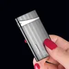 New Red Flame Jet Torch Cigarette Lighter Inflated Windproof Metal Gas Butane Cigar Lighters Smoking Accessories Gadgets