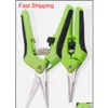 Andere tuinbenodigdheden Hot Lawn Patio Multifunctionele tuin Snoeien Shears Fruit Picking Scissors Trim huishouden Pot Takken Smyl Qylljo Packing2010