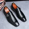 Classic Men Dress Shoes High Quality Casual Gentlemen Slip-On Leather Shoes Formal Shoes Business Men Loafers Big Size 38 Y200420