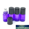 1pcs Mini Perfume Sample 2ml Colorful Roller Glass Bottle Refillable Essential Oil Roll-on Vial