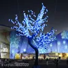 1,5m 1,8m 2m LED Jullampa Cherry Blossom Tree Light 110Vac / 220Vac Regnsäker utomhusanvändningsdroppe