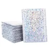 Sacs de rangement 10pcs Laser Bubble Enveloppes Sac Feuille colorée avec emballage antichoc pour Business Express Mailbag