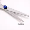 Hairdressing Scissor 6 Inch Hair Scissors Stainless Steel Professional Barber Cutting Thinning Styling Tool Shears DHL a47