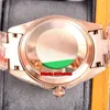 10 stili di orologi di lusso RRF 41MM Datejust Iced Out Full Diamond ETA2824 Orologio automatico da uomo Pav￩ Diamanti Quadrante arabo Bracciale in oro rosa Orologi da polso da donna da uomo