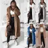 Mulheres Outono Inverno Faux Pele Teddy Casaco Casual Plus Size Loose Long Fur Jacket Fêmea Espessura Morosa Cor Sólida Cor