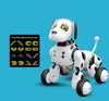 Yeni Programlanabilir 2. Kablosuz Uzaktan Kumanda Akıllı Robot Köpek Çocuk Oyuncak Akıllı Konuşan Robot Köpek Oyuncak Elektronik Pet Çocuk Hediye LJ201105