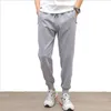 Мужские спортивные штаны для бега, Мужская спортивная одежда для фитнеса, дышащие брюки Homme, повседневные хлопковые брюки большого размера W220307
