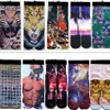 delle donne degli uomini unisex 45 centimetri ordine 3D Socks ha stampato il fumetto Cheerleader Calzini ragazze personalizzato calze sportive Stocking Multicolors Cartoon B