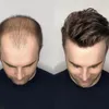 2021 Yeni Moda Eğlence erkek Peruk Süper Güzel İsviçre Dantel Erkekler Peruk 8x10 inç Brezilyalı İnsan Saç Protez Erkek Peruk Yüksek Kalite.