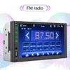 Bilradio 2 DIN 7 "Support Android Auto / CarPlay / AHD MP5 Multimedia Player Pekskärm Autoradio Bluetooth USB FM Audio