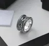 Designer di alta qualità Designer amante anello di lusso stile argento retrò anelli di fidanzamento anelli g lettera gioielli moda signora partito regali all'ingrosso