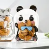 Cartoon-Snack-Geschenktüte, 20C, doppelseitig, Panda-Affe, bedruckt, für Süßigkeiten, Kekse, Kekse, Geschenktüte, 15 x 22 cm, 50 Stück Keksbeutel