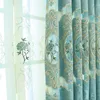 Curtain & Drapes Curtains Tulle For Living Room Dining Bedroom Valance Luxury European Style Thickening Shading Modern French Window Mantle