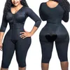 Women039s corset Fajas Colombianas soutien complet du corps bras compression rétrécissement taille écume post-chirurgie post-partum GWoman plat Bel4697905