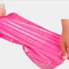 100pcs 로트 핑크 폴리 메일러 1730cm Express Bag Mail Bags 봉투자가 접착제 씰 새로운 비닐 봉지 파우치 8 크기