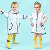 Прозрачные Rainboots для мальчиков девочек девочек водонепроницаемые дождевые туфли студенты ребенок ребенок малыш дети дождь сапоги не скольжения мода 201113