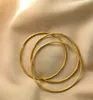 Bangle Alluvial Sansheng Sanshi Gold Mode Allgleiches Koreanische Mode Titanstahl Goldene Verzierung Einfaches und leichte Luxus