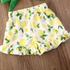 Clothes Sets Bowknot Vest Tops Leomen Print Shorts Pants Trousers Outfits Clothes 2PCS