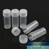 10 pièces/lot 5ml bouteilles d'échantillon en plastique Mini flacons de stockage transparents étui pilule Capsule conteneurs de stockage bocaux Tube à essai Pot pour couvercle