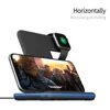 Universal 3 i 1 trådlös mobiltelefonladdare Stand 15W Fast Charging Wireless Charger för iPhone Watch AirPodPro Earphone9803867