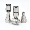 Free DHL 16mm 20mm Heater DNAIL Titanium ENAIL 6 en 1 Femelle Mâle réglable Grade 2 Domeless Titanium E-Nail vs céramique