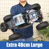 18.9inch RC Cars 2.4G Radio Control 4WD Off-road Electric Vehicle Monster Remote Control Car Gift Boys Children Toys