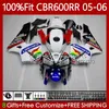 Injektionsformmissioner för Honda CBR 600RR 600F5 600CC 2005-2006 Body 72NO.17 CBR600 CBR 600 CC F5 RR F 5 2005 2006 CBR600F5 CBR600RR 05 06 OEM KOVISWORK EUROBET STOCK