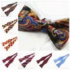 Groom Ties mens self bow ties 100 silk plain tie bowtie butterflies business wedding tie