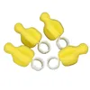 360 Degree Rotating Sponge Pacifier Brush Yellow Baby Nipple Brushes Babies Feeding Bottle Cleaning Brushes Infant Pacifiers Cleaner 20220308 H1