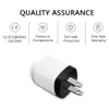 5V / 1A Travel Power Adapter Hemvägg Laddare Laddningsplugg för iPhone Samsung Huawei Moto Nokia Universal Wall Mobiltelefon Laddningsladdare