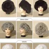 moda eccellente cappello di pelliccia di coniglio rex Genuine Women winter cap berretto di alta qualità 211229