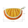 Fruits Pencil Cases Plush Coin Purse Children Zip Small Change Purses Wallet Women Pouch Money Bags