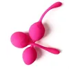 Nxy Bolas de vagina Mulheres Silicone Bolas de Kegel Ben Wa Bola Vaginal Ovo Massager Controle Apertar Exercício Adulto Trainer Sexo Brinquedos Sexshop Femme1111