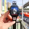 2022 Fashion Heren Sporthorloges Topmerk rubberen band Horloges quartz horloge voor mannen Valentijnsdag Cadeau Nieuwjaar Kerstcadeau montre