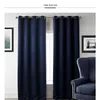 New Modern Blackout Curtains For Window Treatment Blinds Finished Drapes Window Blackout Curtain For Living Room